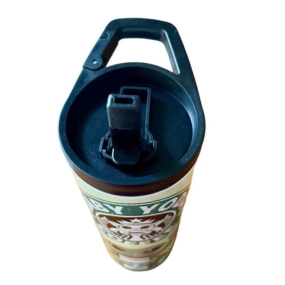New Alien Coffee Water Drink Insulated Travel 25 oz Hot Or Cold Tumbler